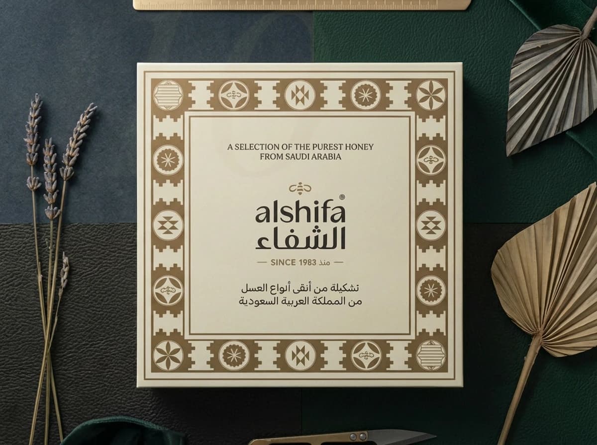 تغليف منتج لـ الشفاء
