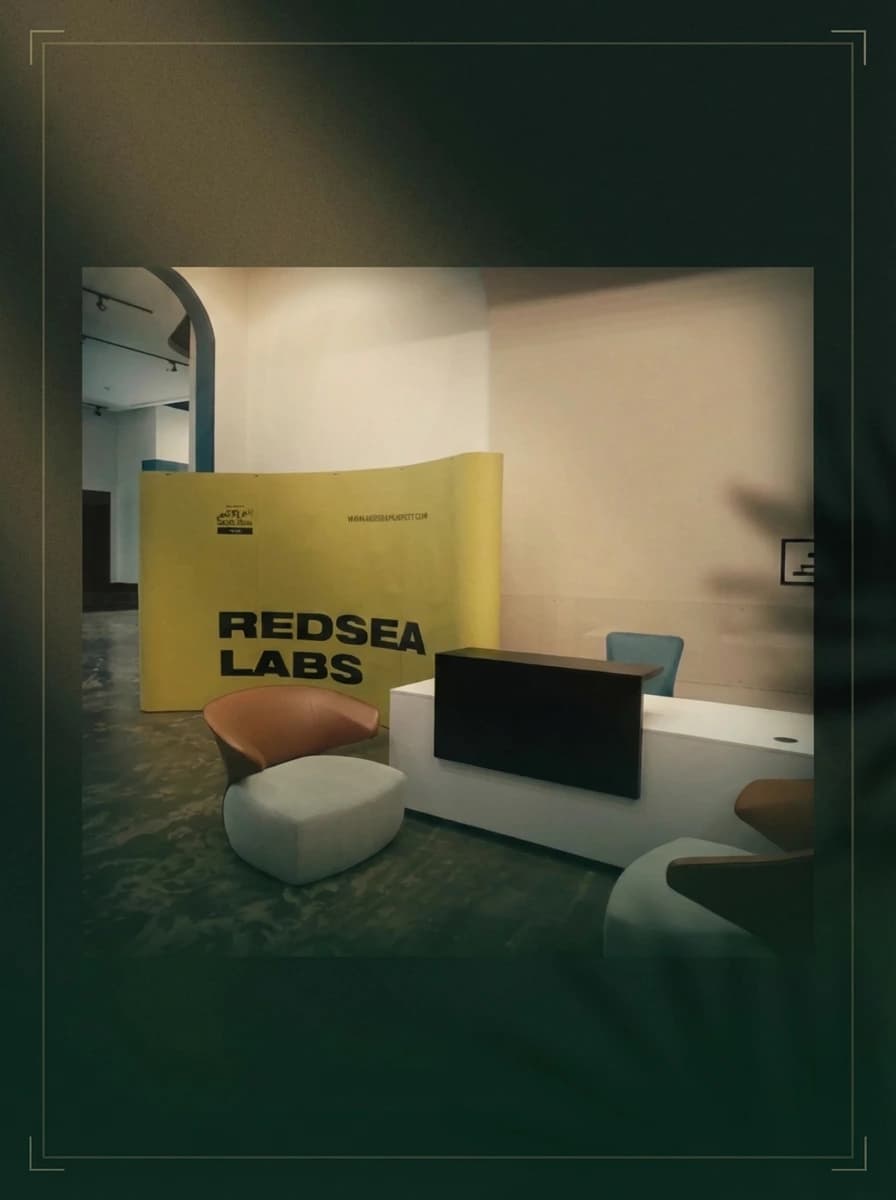 Red Sea Film Festival · Brand Space, Vista United exhibition fabrication