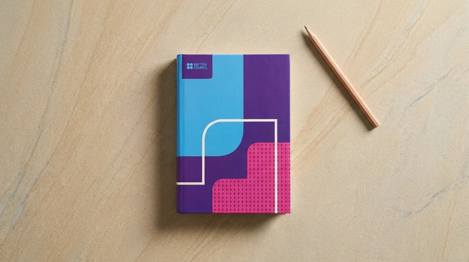 British Council · Branded notebook