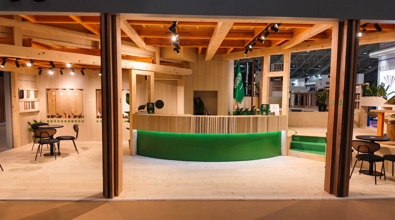 ITCO · Exhibition pavilion, Vista United exhibition fabrication