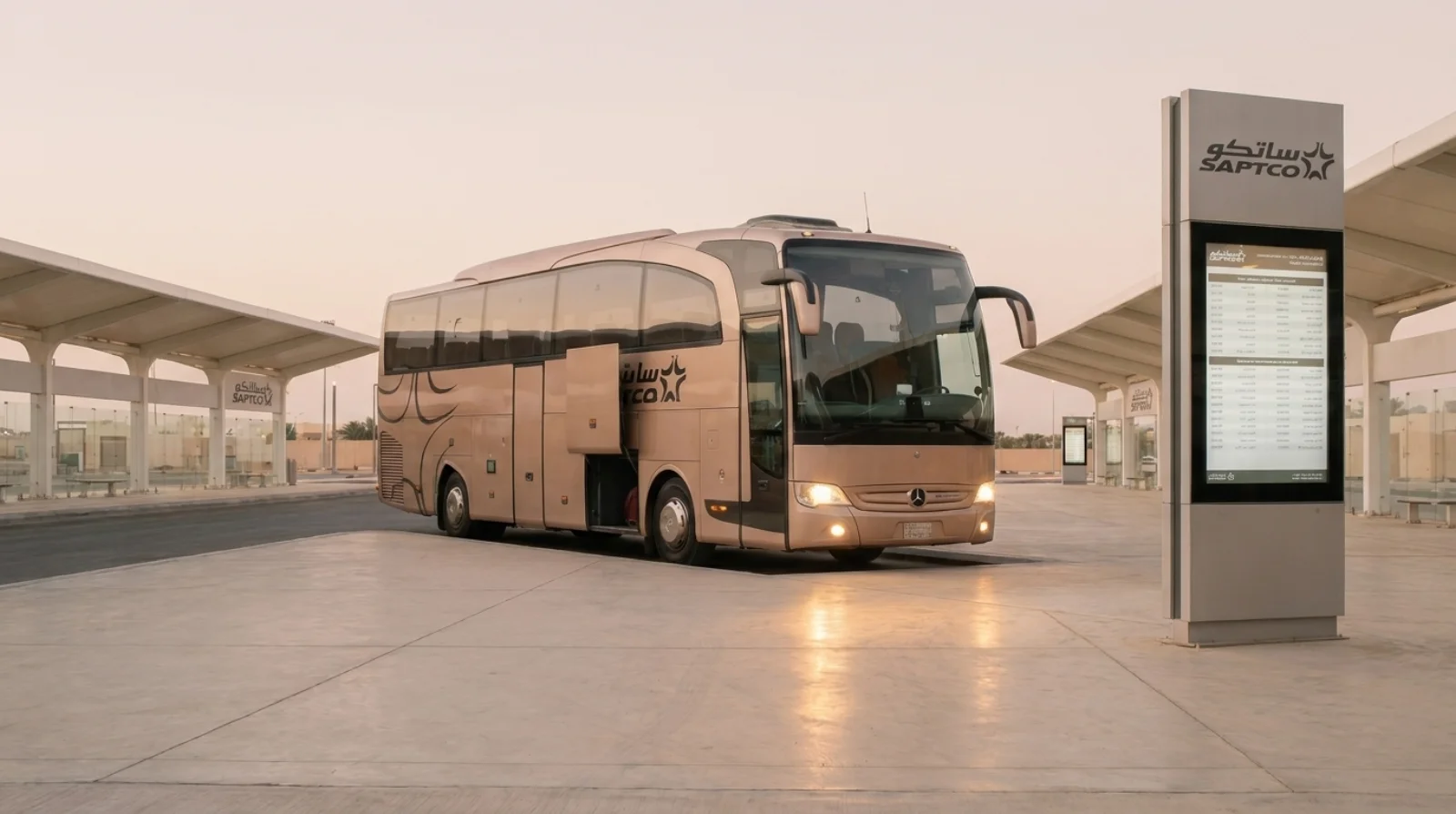 Vista United · SAPTCO · Coach at Dusk