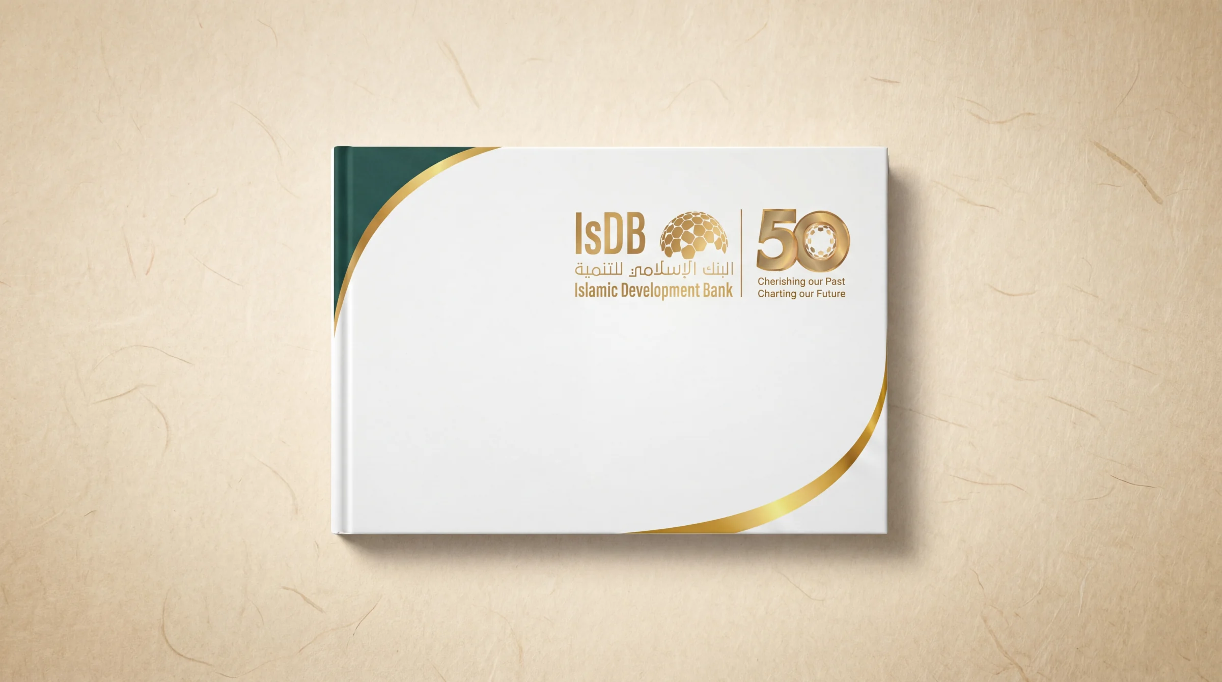 ISDB 50th anniversary hardcover commemorative book by Vista United