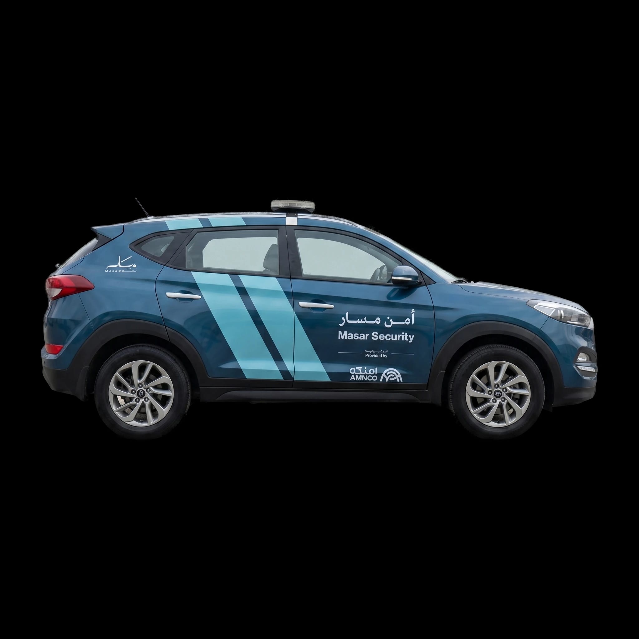 Masar Hyundai Tucson security SUV