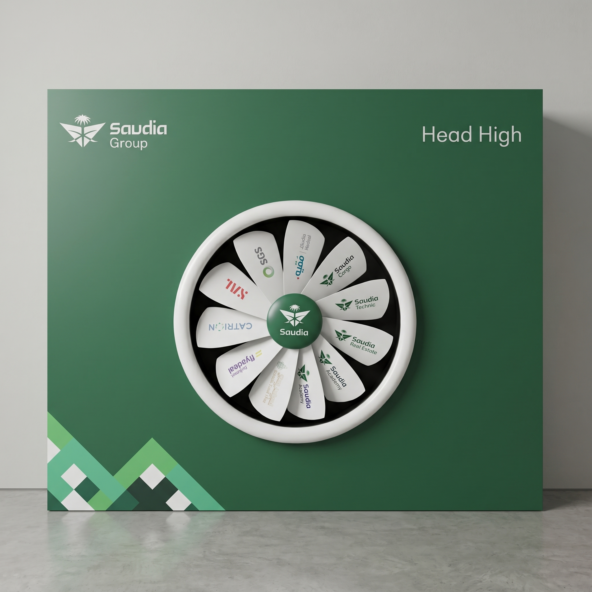 Spin Wheel Backdrop