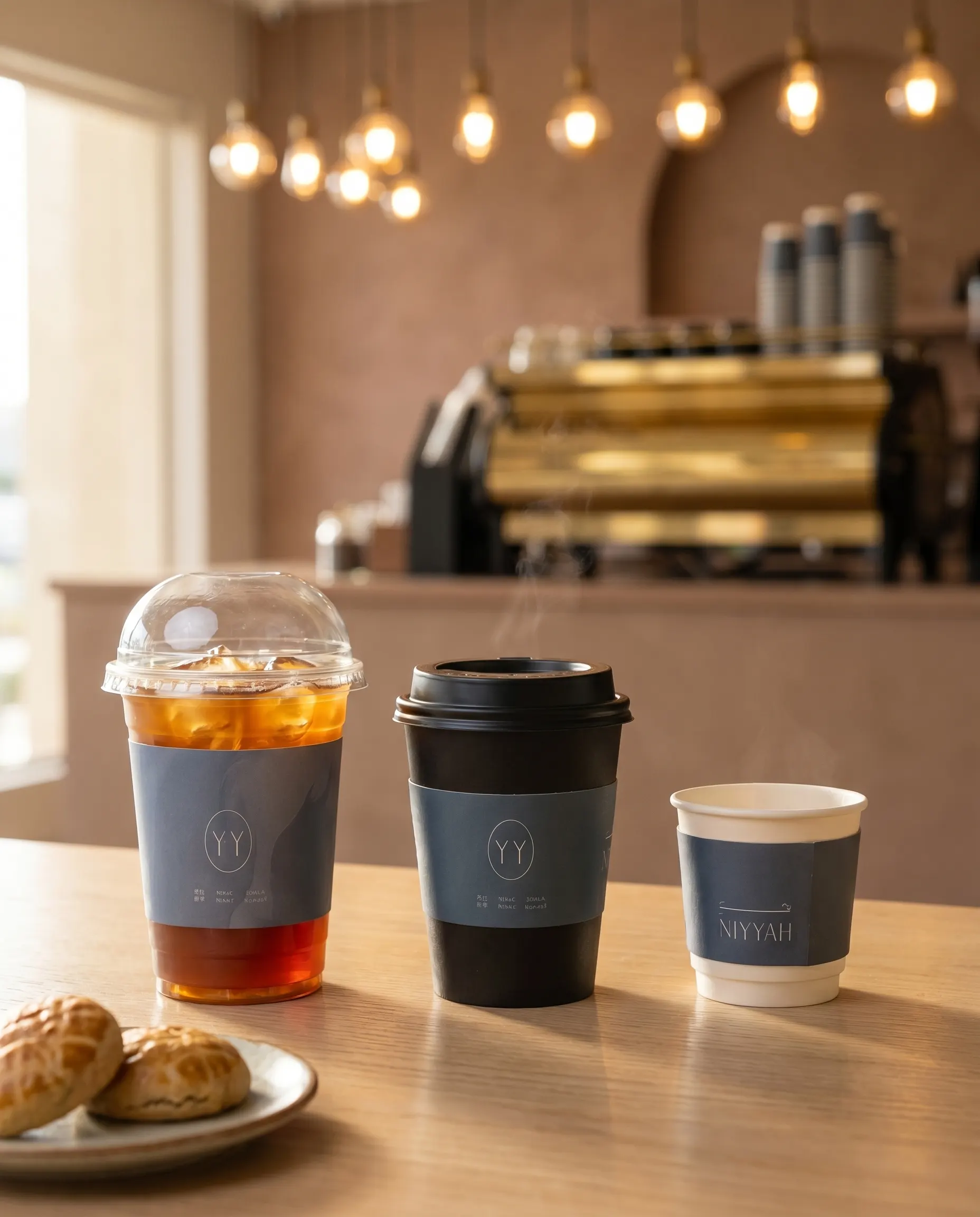 Café Counter Branding
