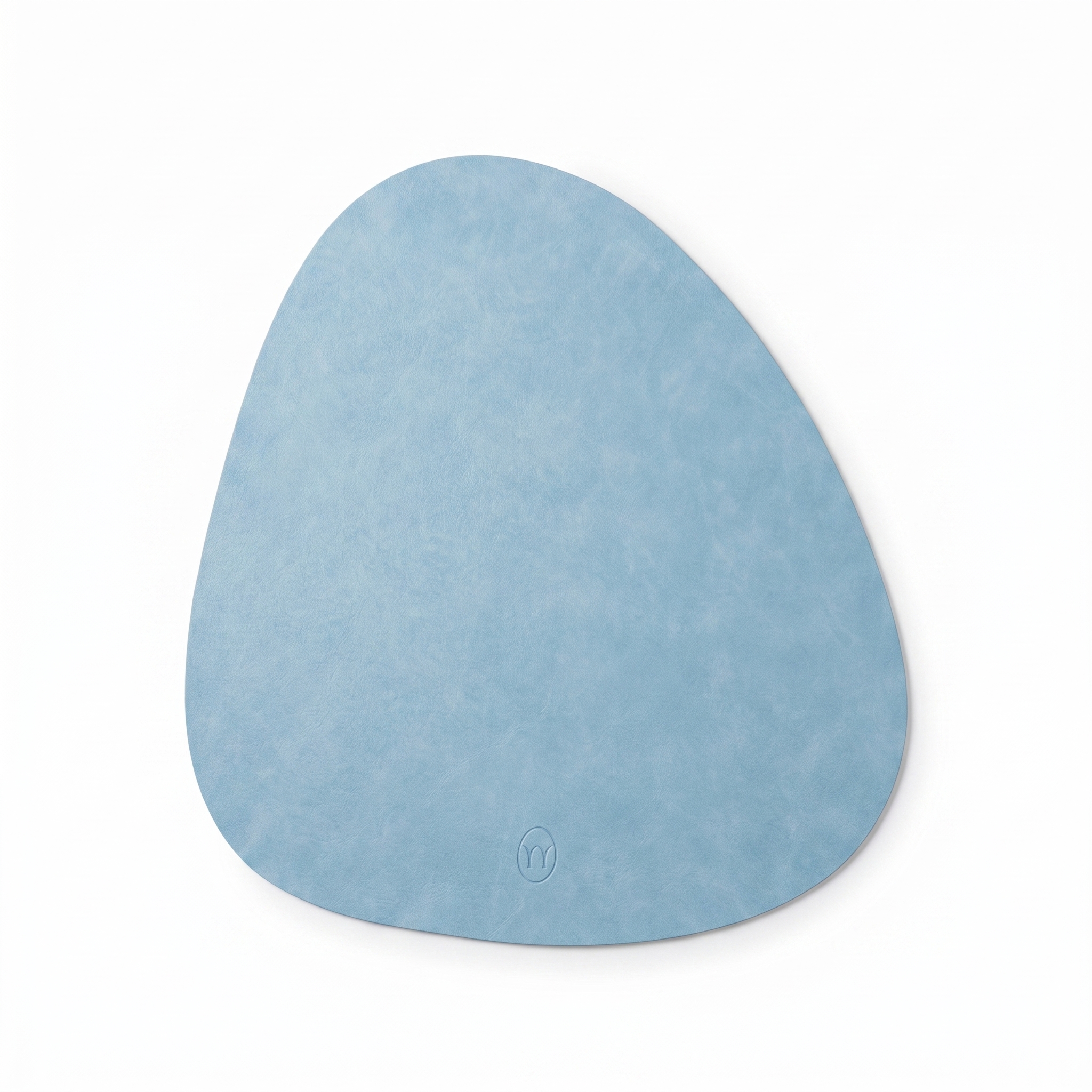 Leather Placemat Blue