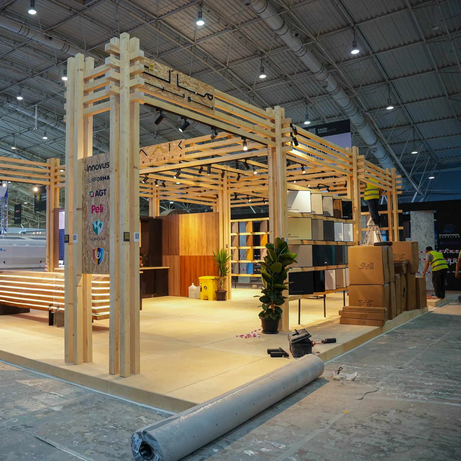 Timber Pavilion Stand, ITCO