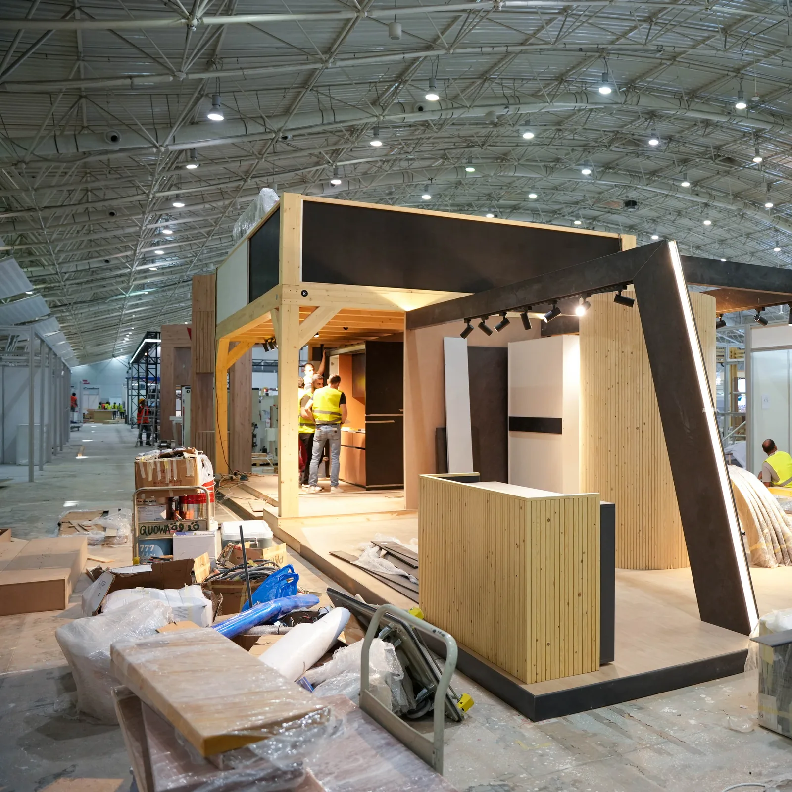 Stand Build on Site, Makboutique